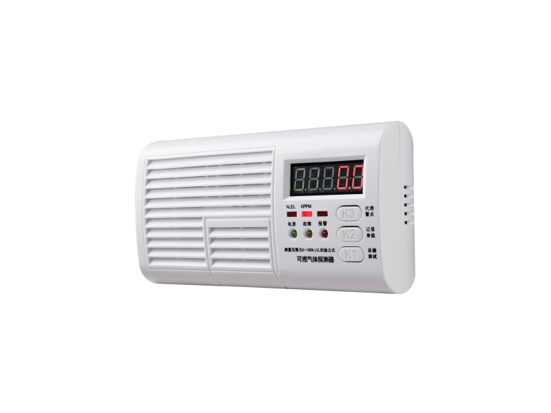 Natural Gas Detector with LCD Digital Display and Intelligent Voice